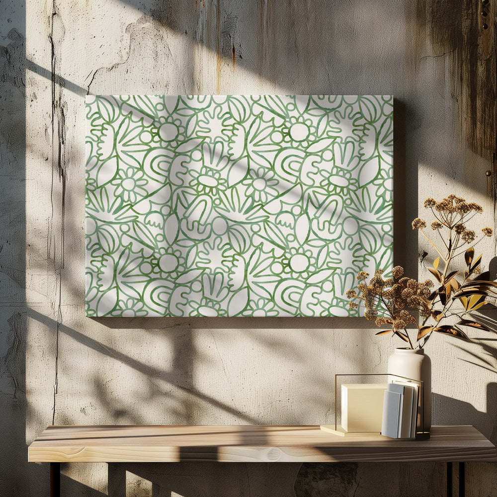 Botanische Harmonie | Leinwand