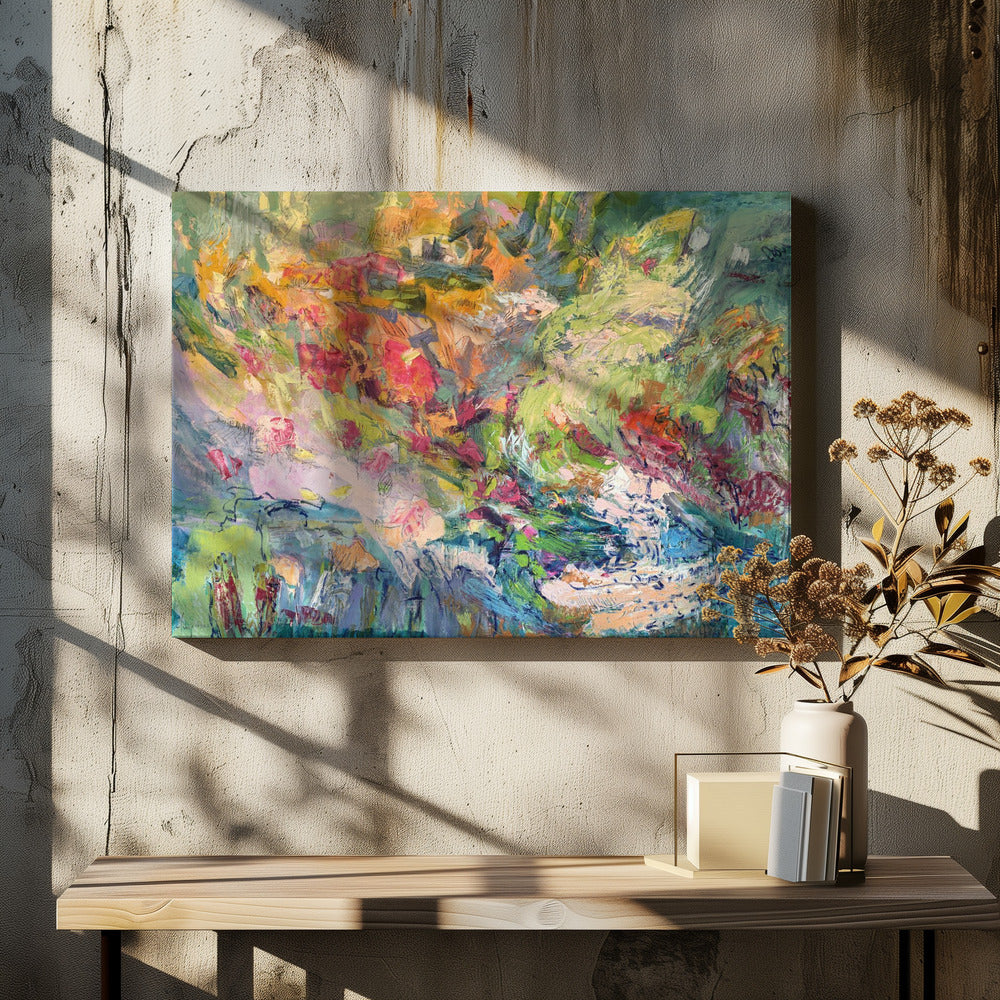 Amons Blüten in voller Blüte | Leinwand
