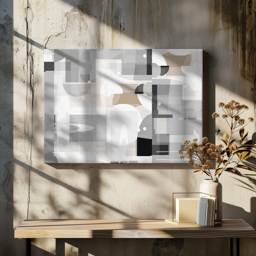 Die stille Form 2 | Leinwand