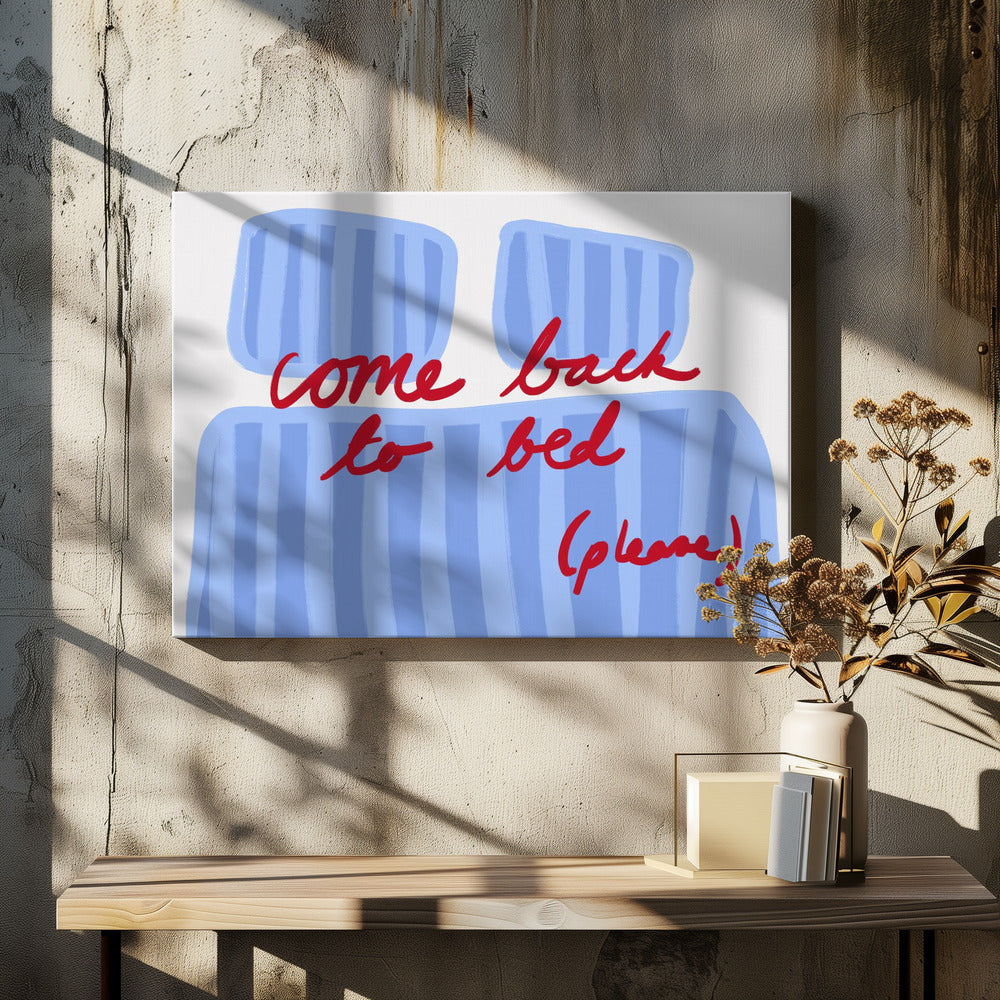 Gemütliche Einladung | Leinwand