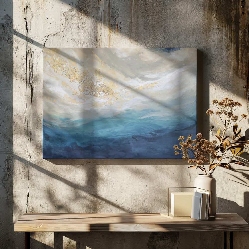 Himmlische Wellen | Leinwand