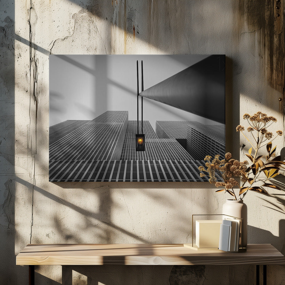 Gelbes Licht | Leinwand