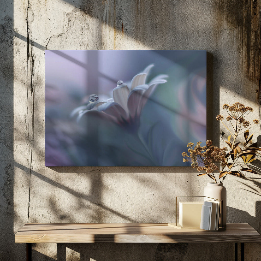 Hinter geschlossenen Augen... | Leinwand