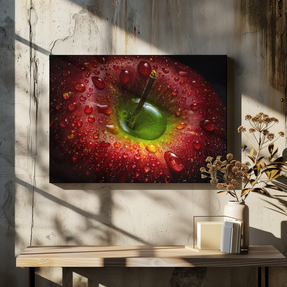 Roter Apfel | Leinwand