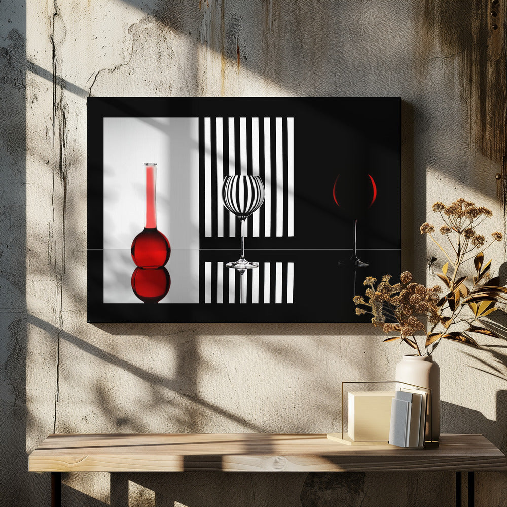 Nur ROT | Leinwand