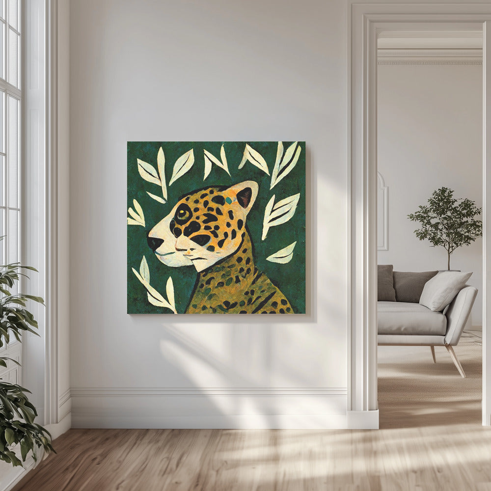 Jaguars Blick | Leinwand