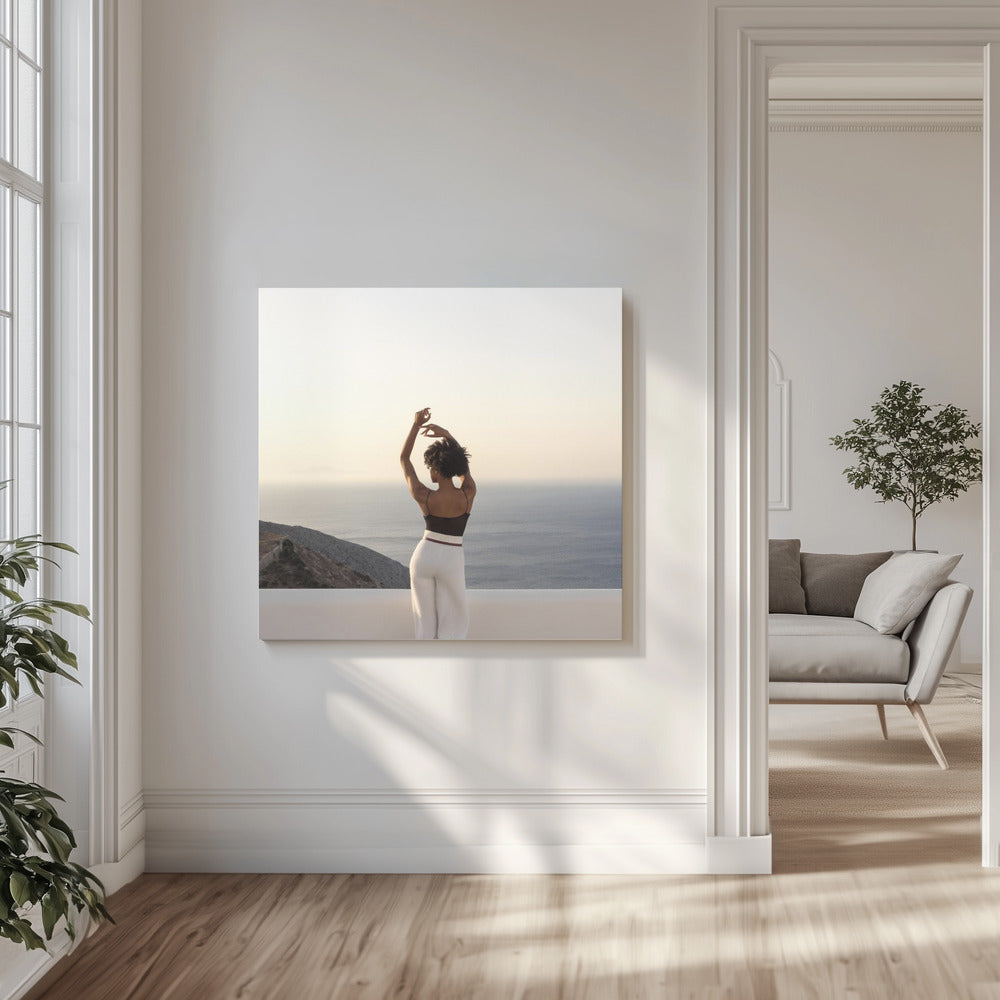 Posieren am Meer | Leinwand