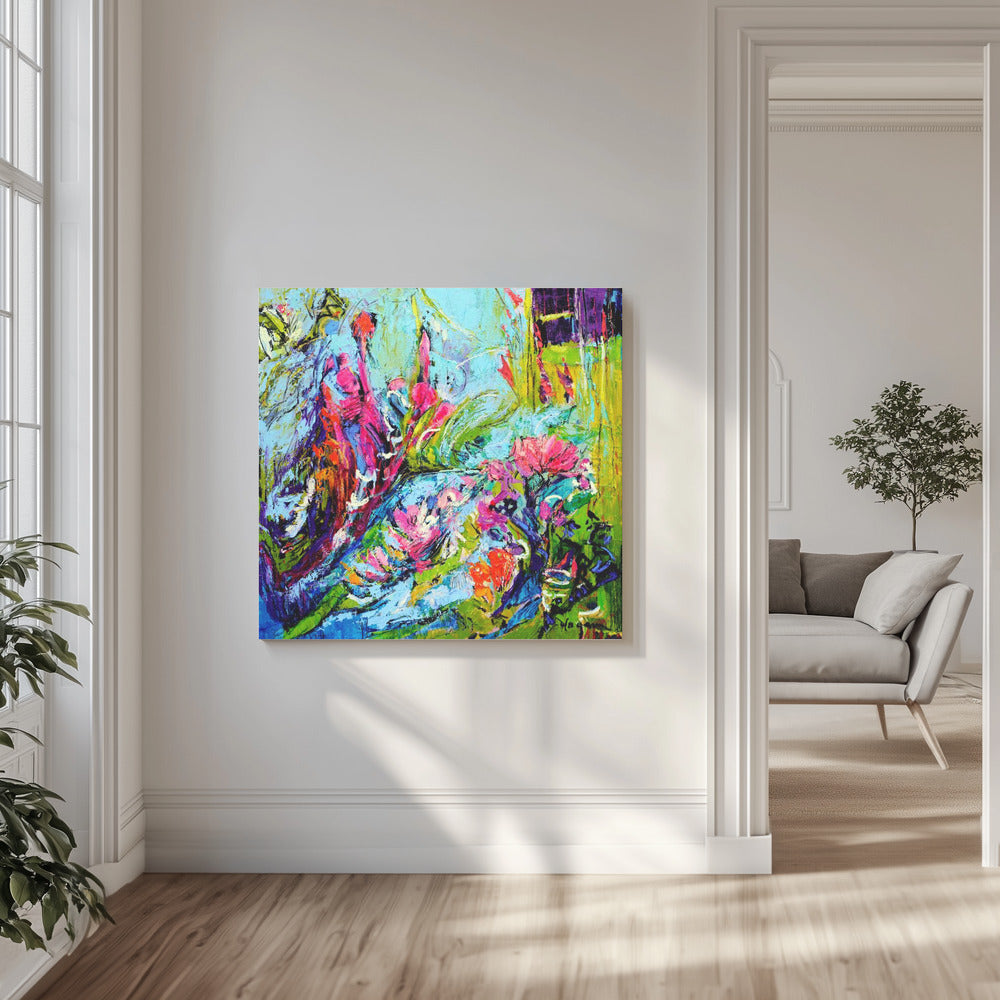 Botanische Ausstrahlung | Leinwand