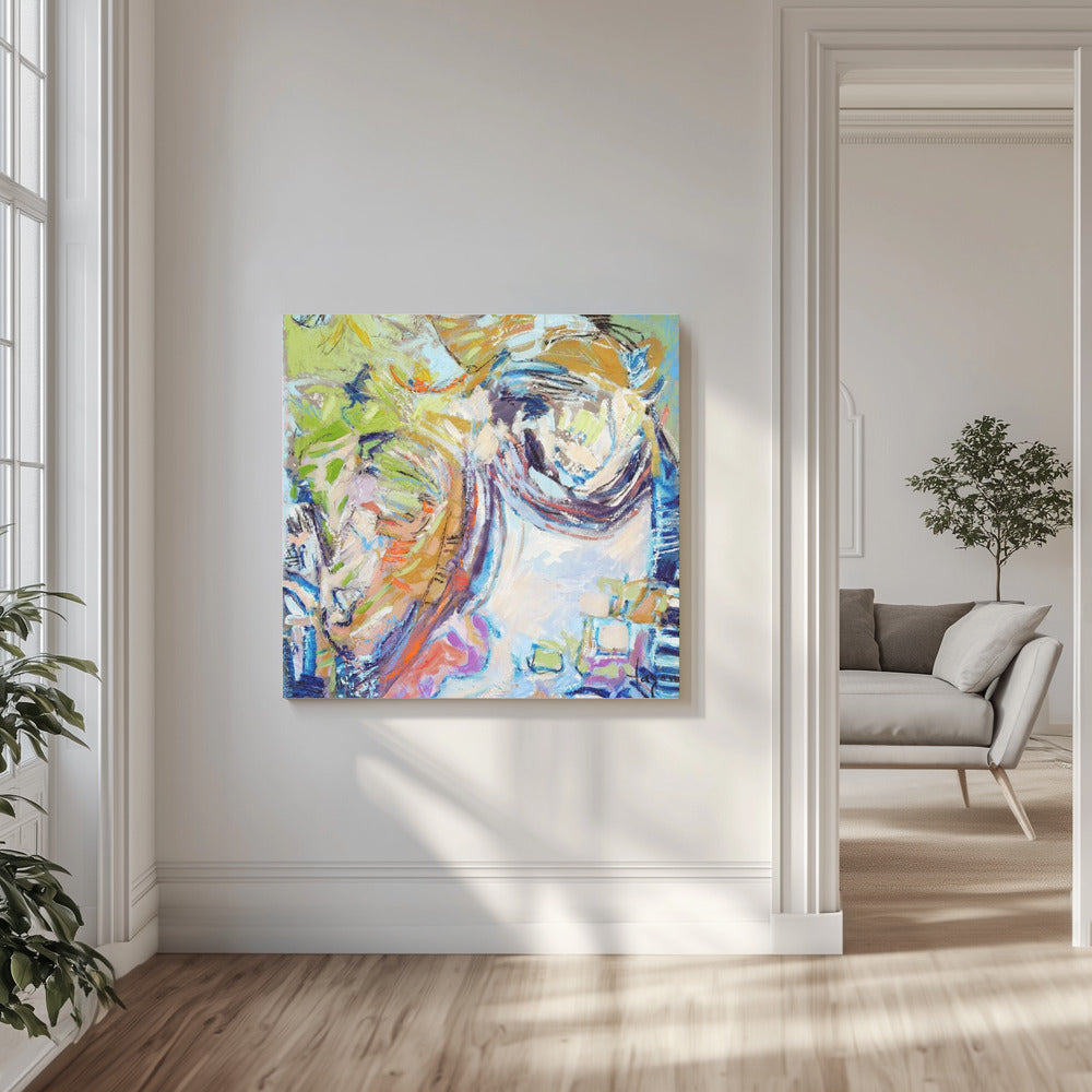 Enthüllte florale Brillanz | Leinwand