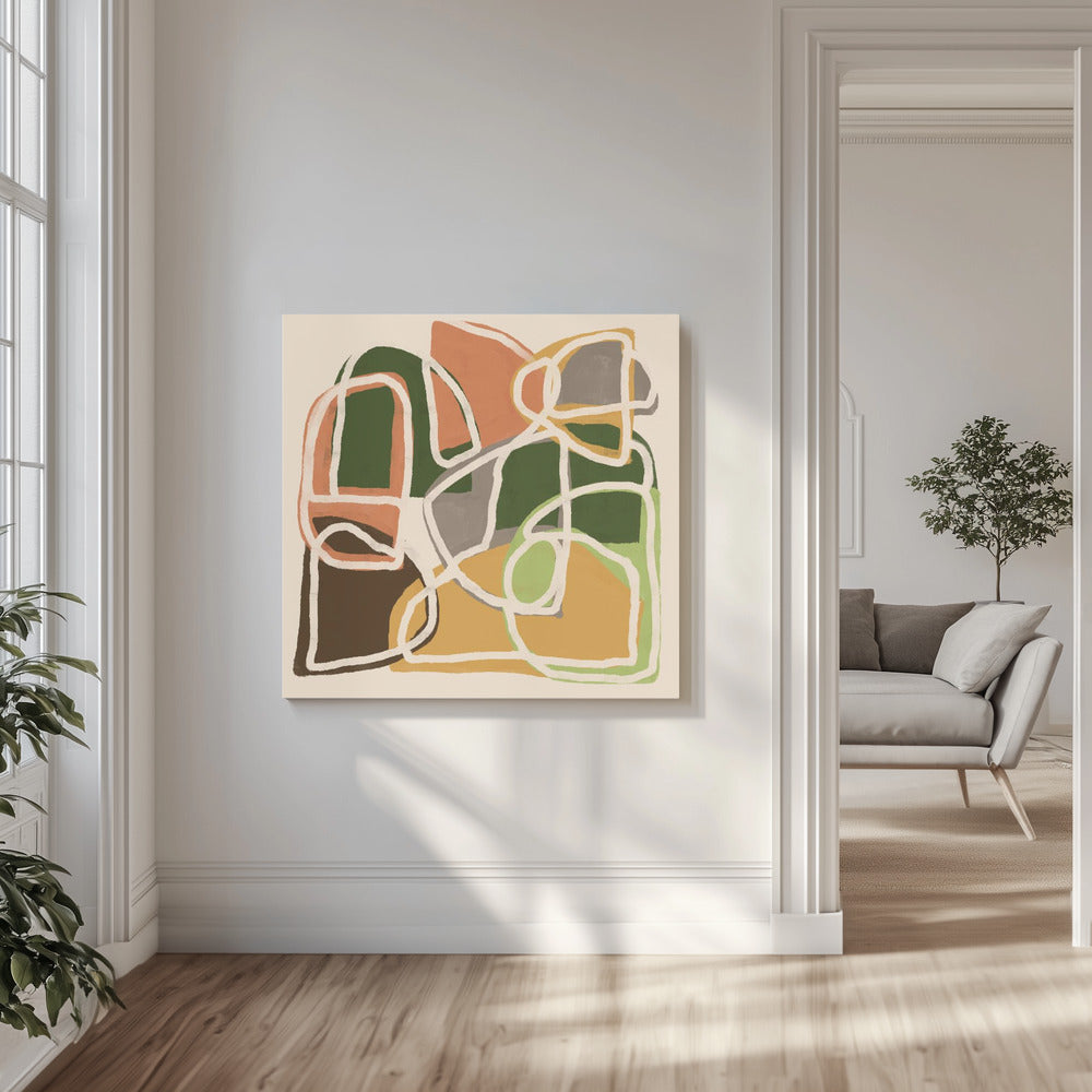 Linien und Formen | Leinwand