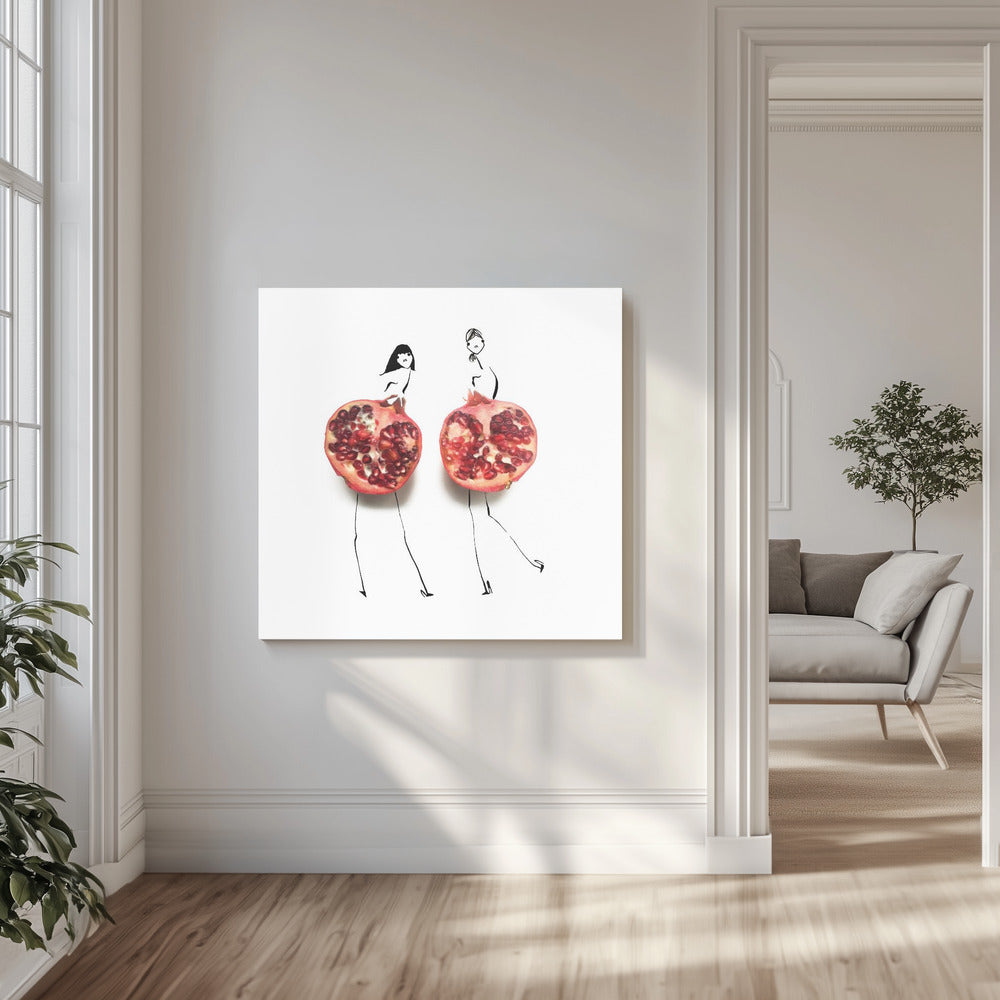 Pom Duo | Canvas