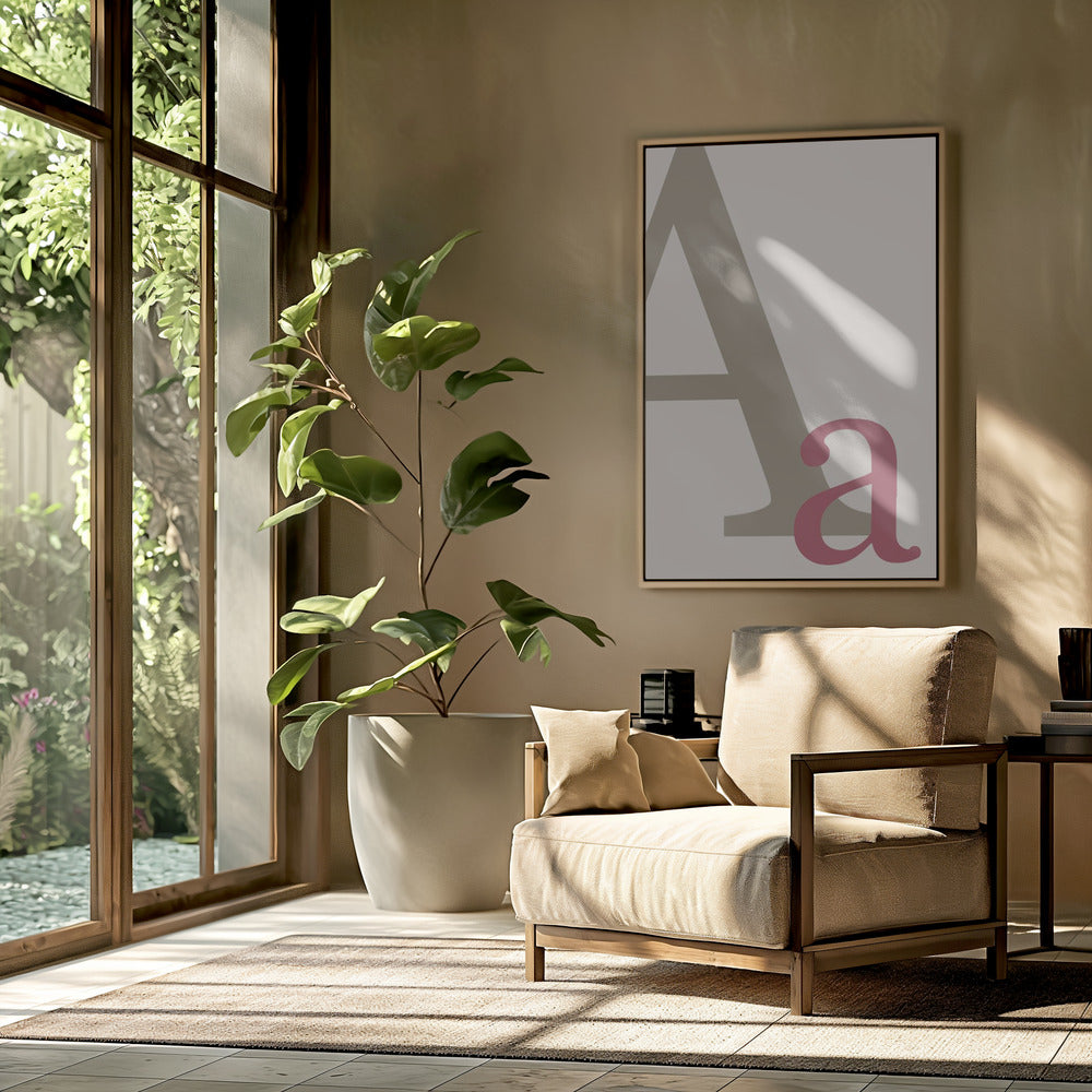 Buchstabe A | Poster