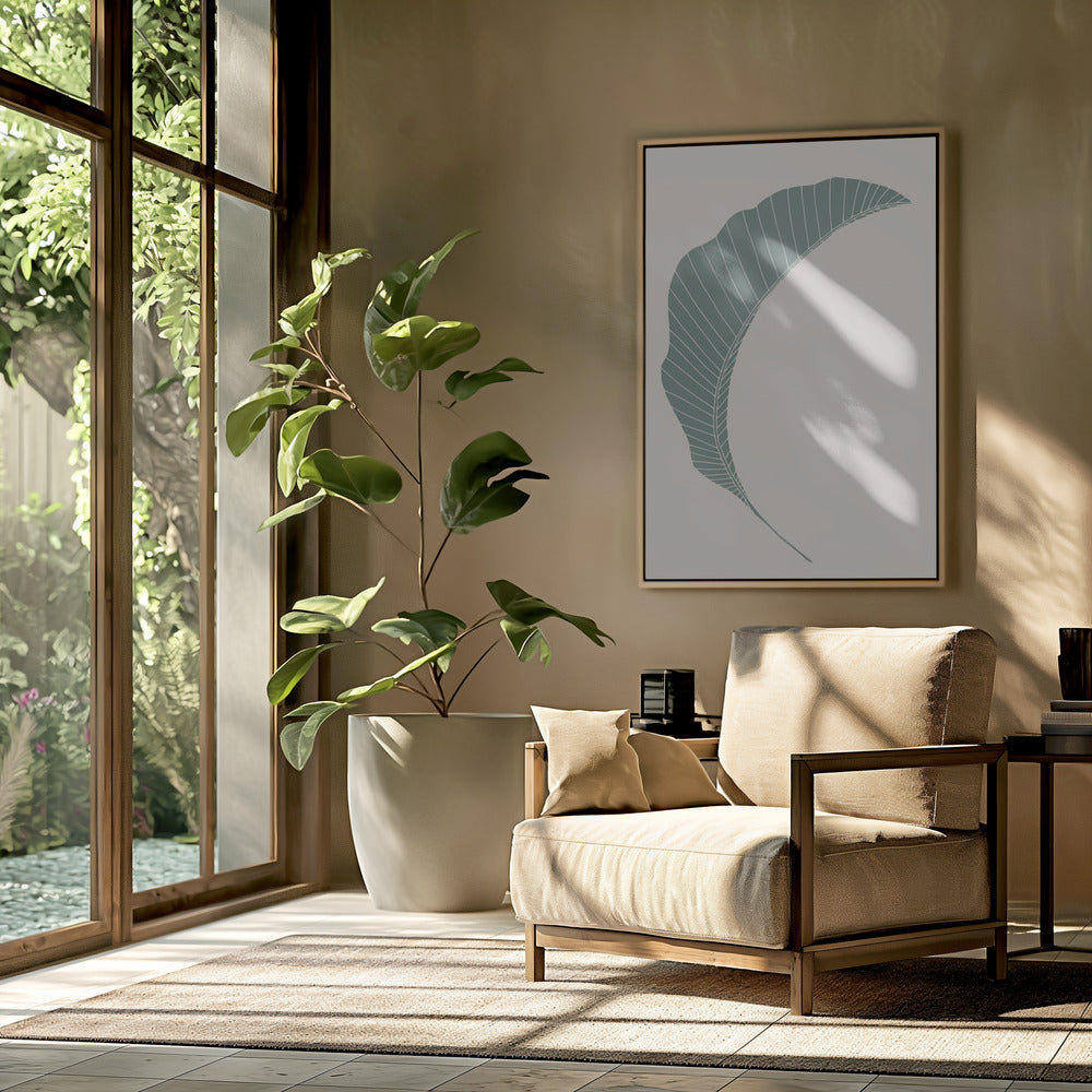 Bananenblatt Grün | Poster