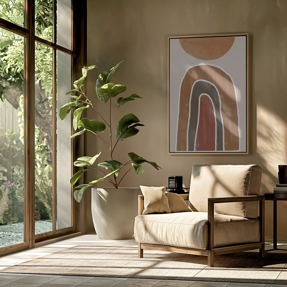 Earthy Arches | Poster