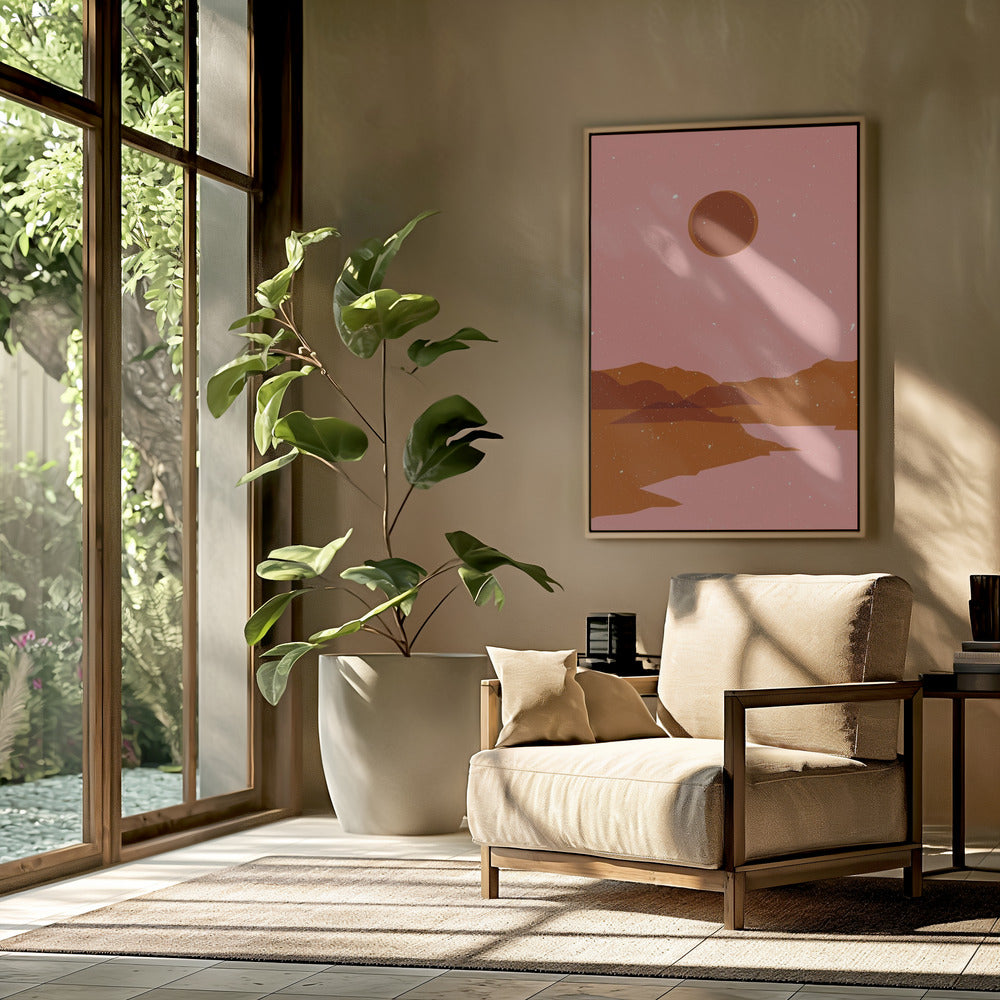 Mondlandschaft | Poster