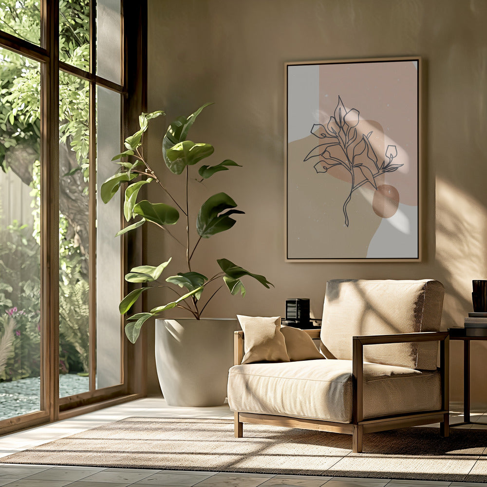 Abstrakte Komposition 14 | Poster
