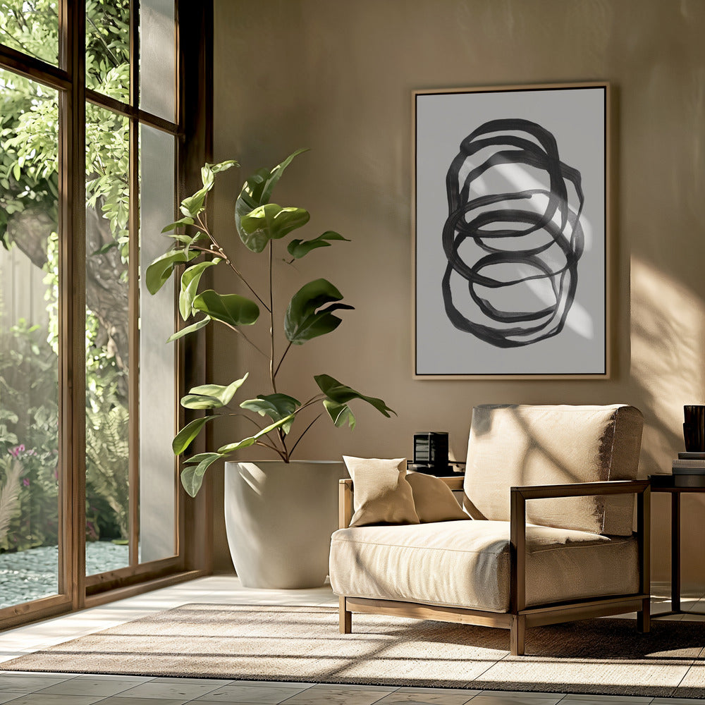 Abstrakte Linien II | Poster