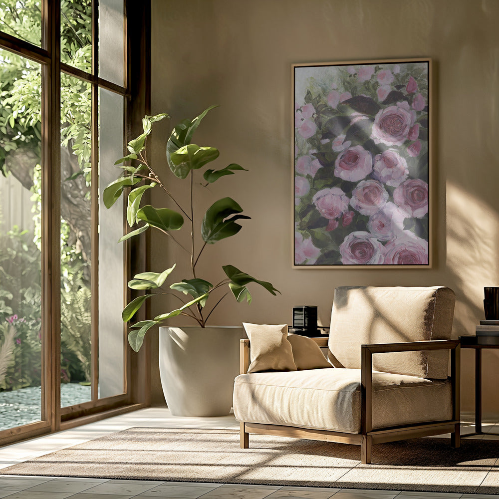 Aurorie malerische Rosen | Poster