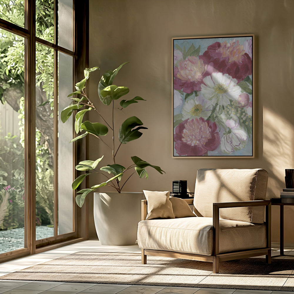 Eleanora, malerische Blumen | Poster