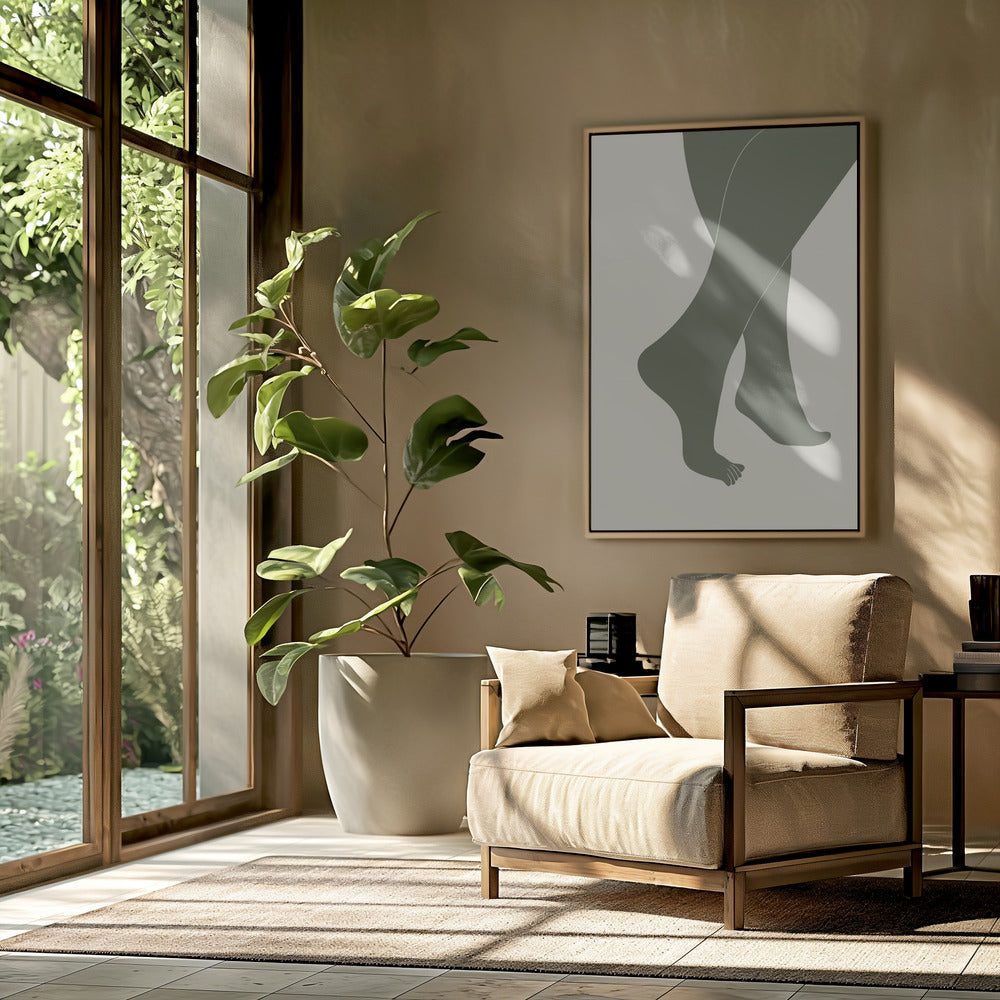 Tip Toe Grün | Poster