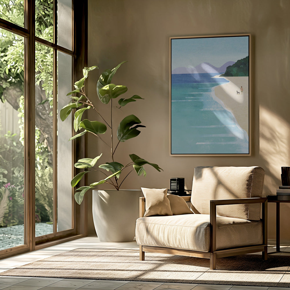 Strandmädchen iii | Poster