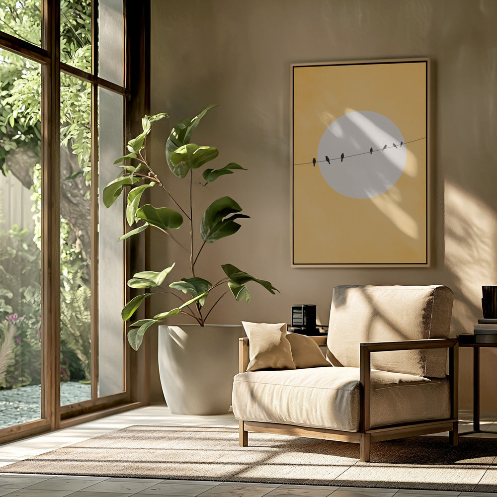 Zwitschern und Chillen | Poster