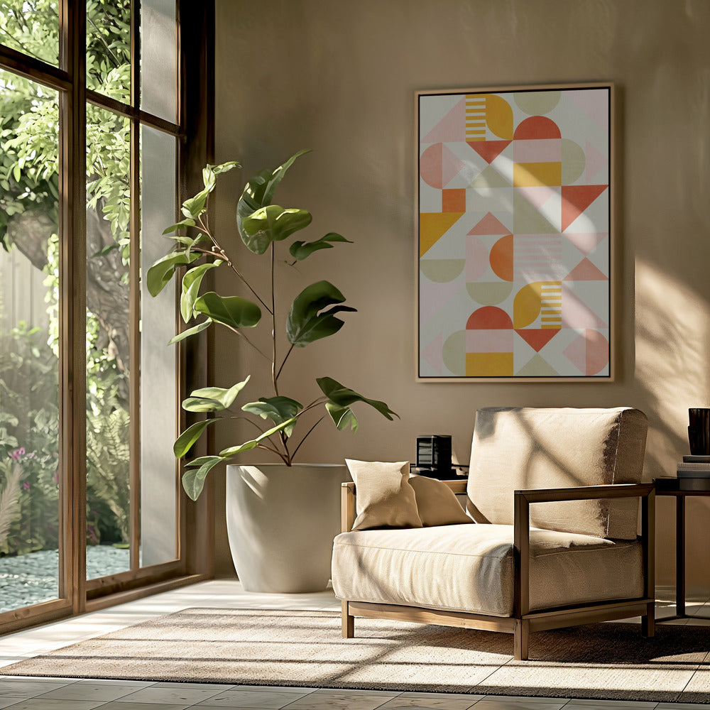 Bauhaus Fun Pastell | Poster