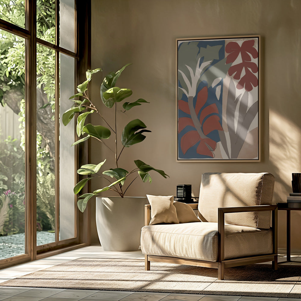 Mutiger botanischer Tanz | Poster