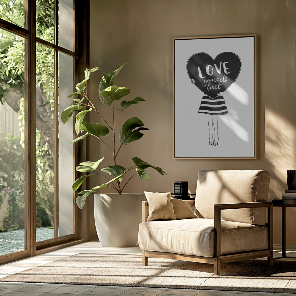 Liebe dich selbst | Poster
