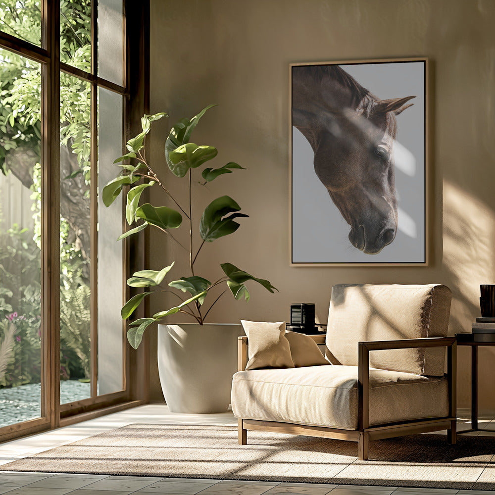 Portrait of a Horse Head | Poster