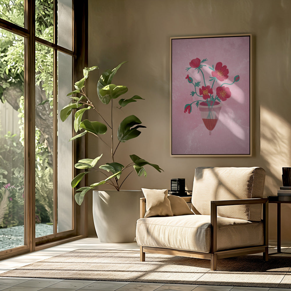 Tasse Blumen | Poster