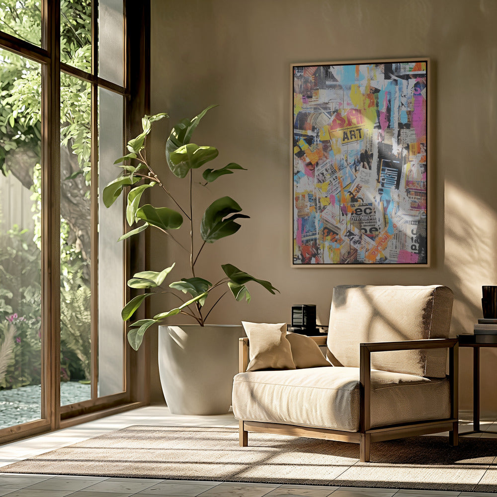 Urban Chaos Collage | Poster