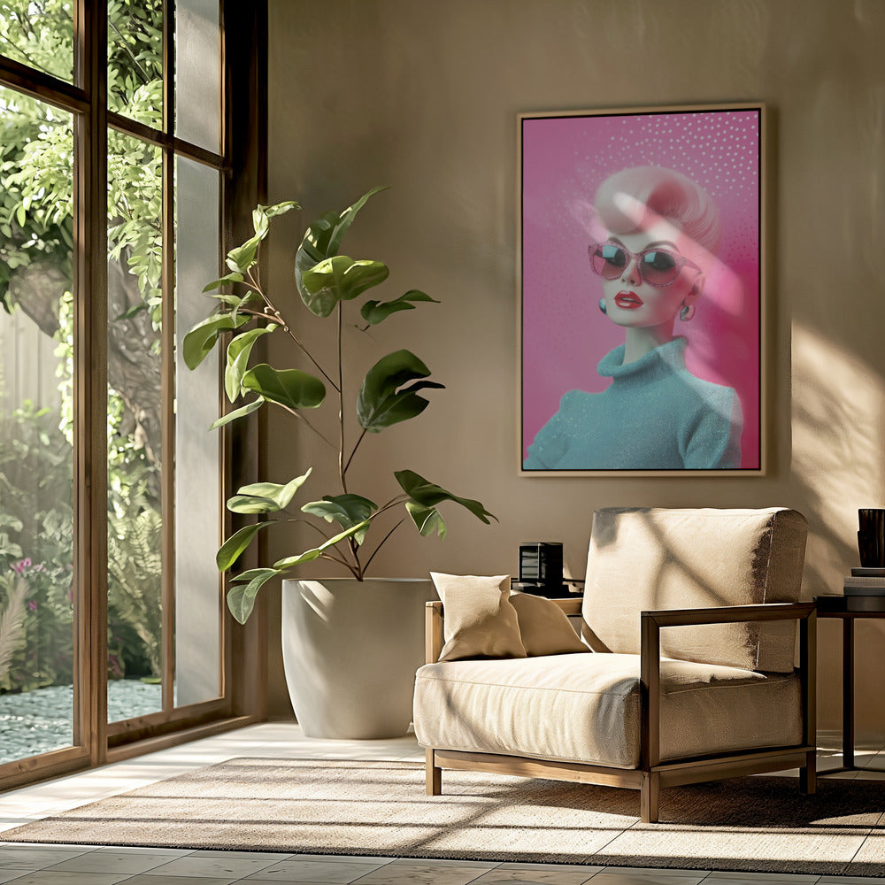Retro Glamour Shine | Poster