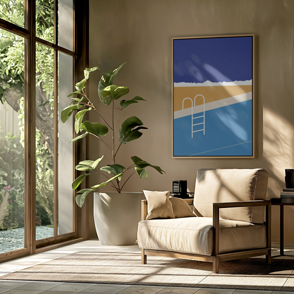 Wüstenpool | Poster