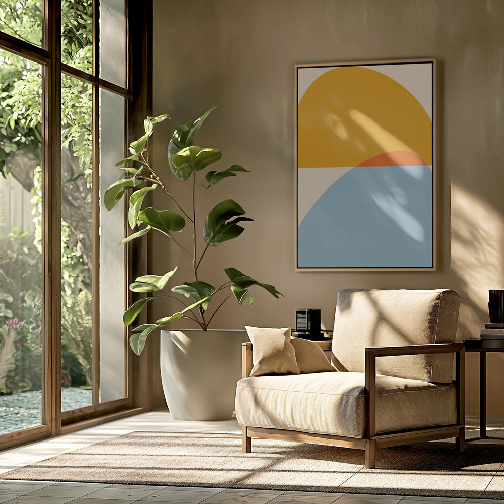 Mid Century Pastel 18 | Poster