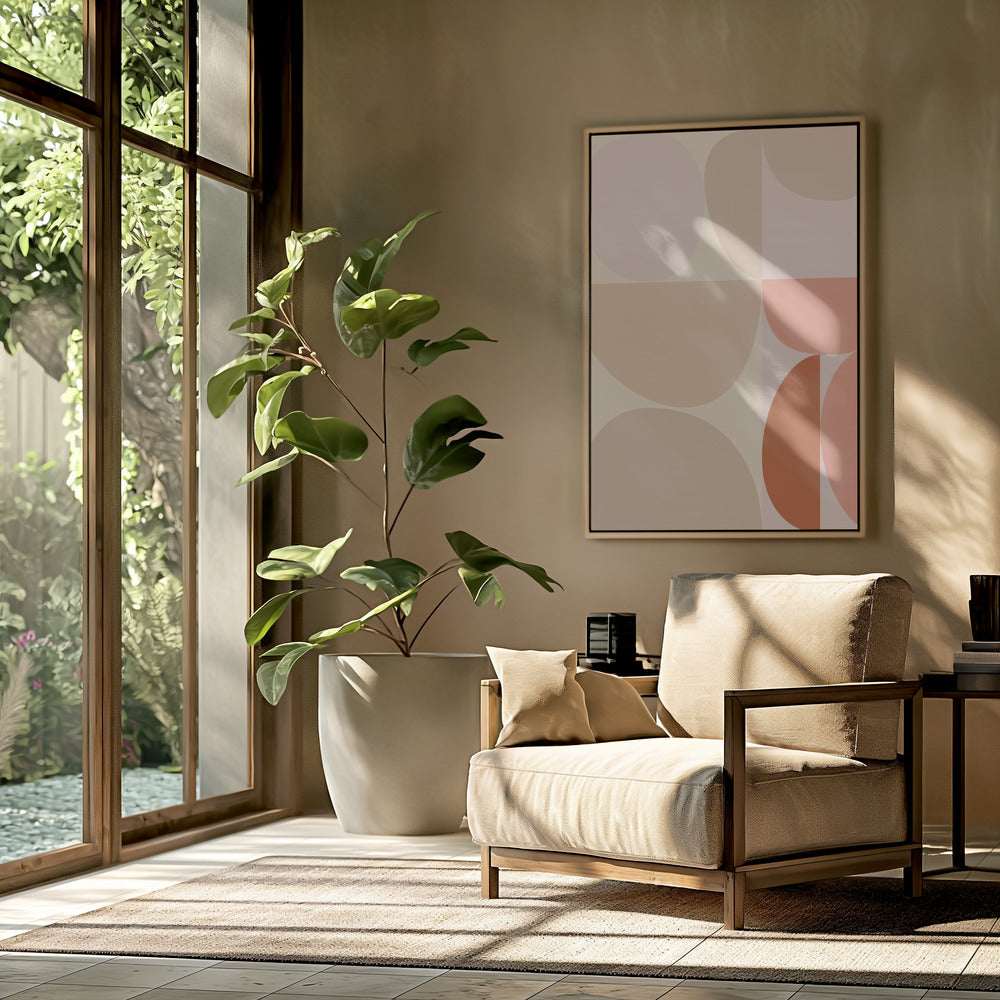 Mid Century Pastel 16 | Poster