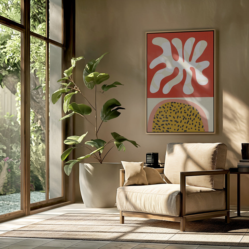 Mid Century Cut Outs | Poster