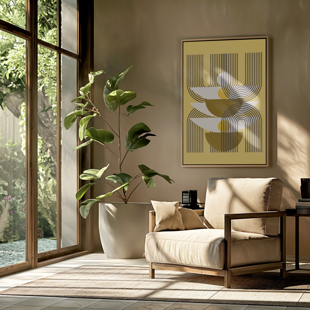 Minimalistic Lines and Geometric Shapes | Poster