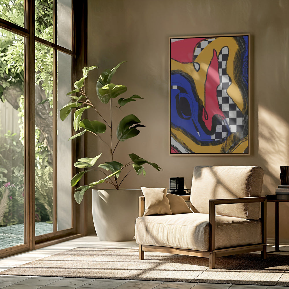 Leggings Fett abstrakt | Poster