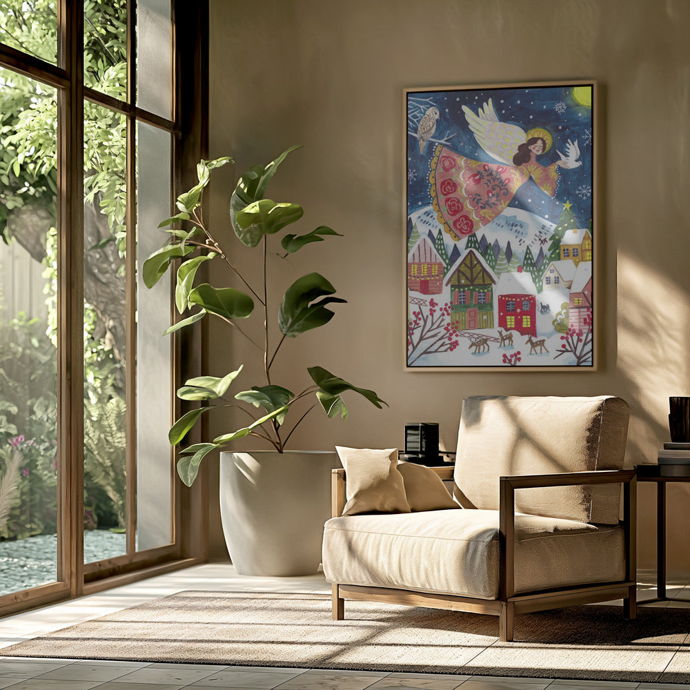 Engel des Friedens Portrait | Poster