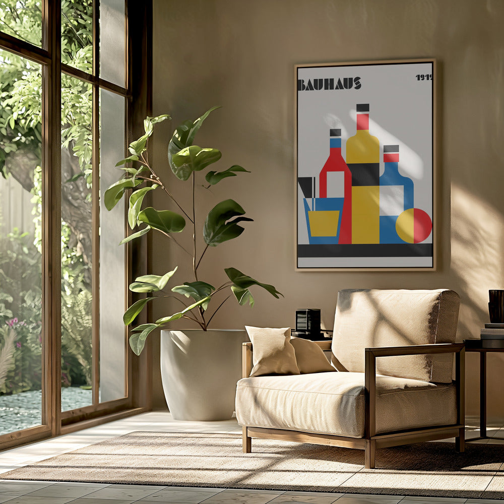 Bauhaus Weindruck | Poster