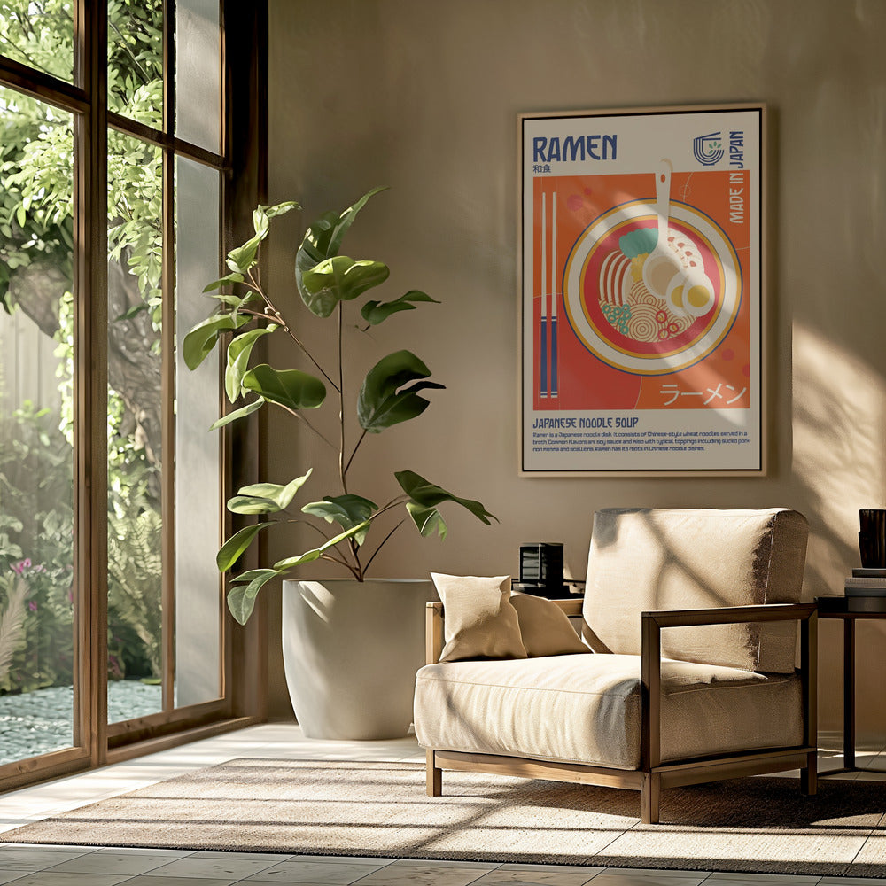 Ramen Japanisches Essen Poster