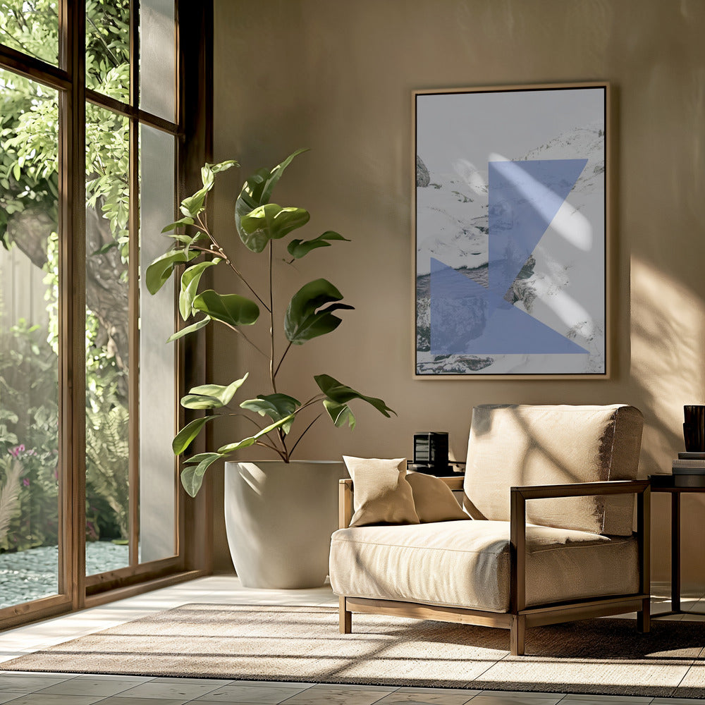 Geometrische Gelassenheit | Poster