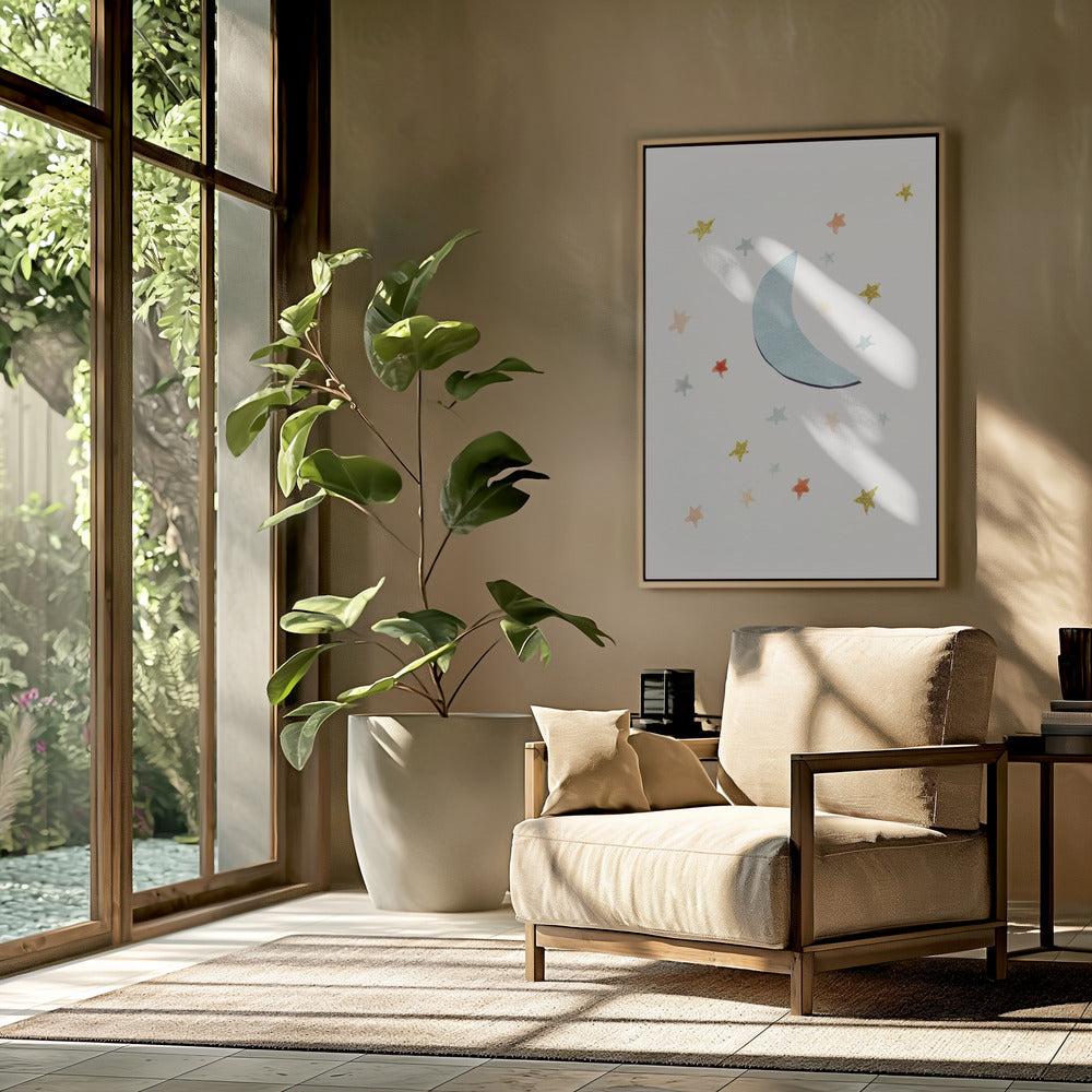 Mond &amp; Sterne | Poster