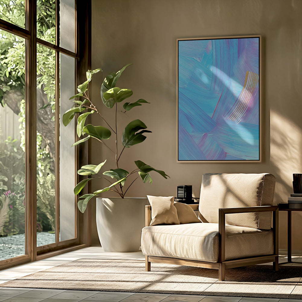 Bunte Striche | Poster
