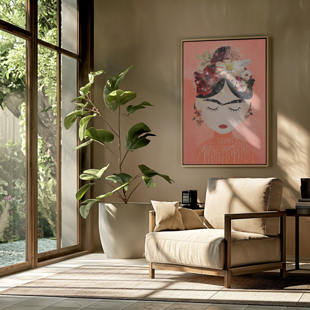 Frida (Pfirsich) | Poster