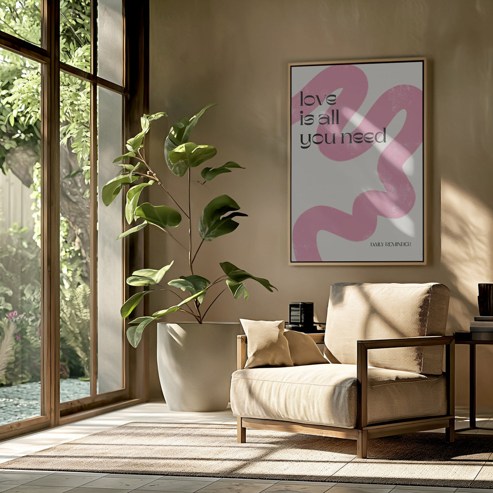 Liebe ist alles, was du brauchst | Poster
