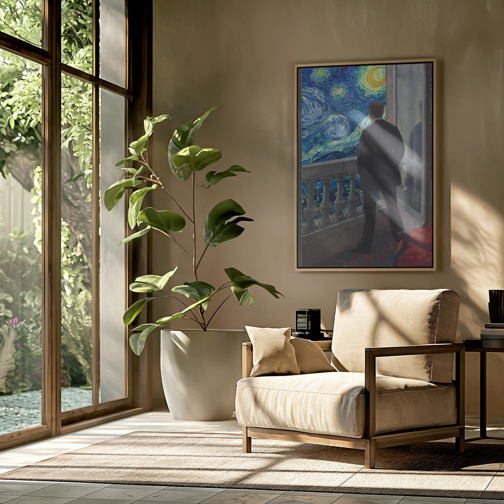 Starry Night View | Poster