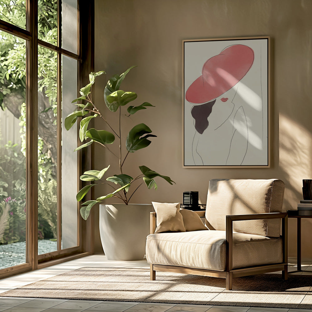 Red Hat Elegance | Poster