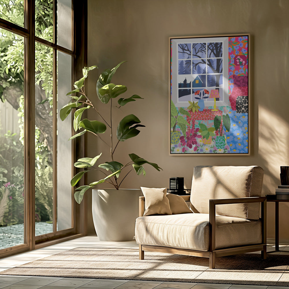 Winteransicht | Poster